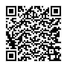 QR-code voor telefoonnummer +12543262498