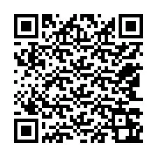 Código QR para número de telefone +12543262499