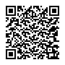 QR код за телефонен номер +12543263108