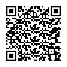 Codice QR per il numero di telefono +12543264401