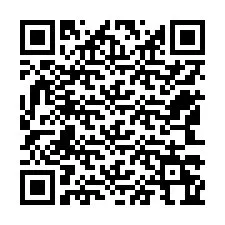 QR-code voor telefoonnummer +12543264405