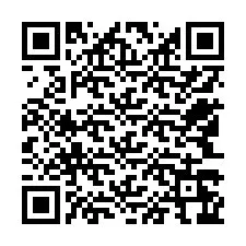 Codice QR per il numero di telefono +12543266829