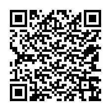 Kode QR untuk nomor Telepon +12543266881