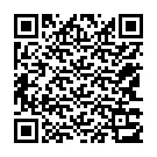 Código QR para número de teléfono +12543313471