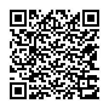 Código QR para número de teléfono +12543313862