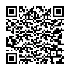 Kode QR untuk nomor Telepon +12543316734