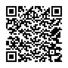 Kode QR untuk nomor Telepon +12543316737