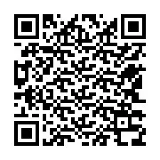 Codice QR per il numero di telefono +12543338672