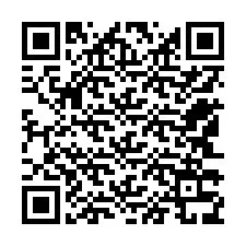 Código QR para número de teléfono +12543339675