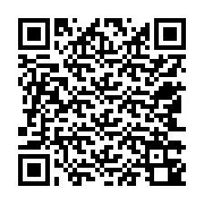 QR Code pour le numéro de téléphone +12543340698