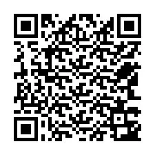 QR-код для номера телефона +12543343513