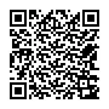 QR-Code für Telefonnummer +12543343657