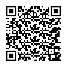 Codice QR per il numero di telefono +12543343960