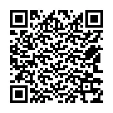 QR-code voor telefoonnummer +12543374317