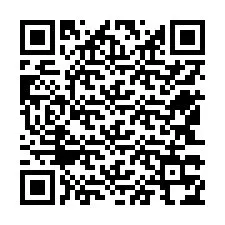 Código QR para número de telefone +12543374472