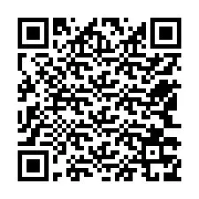 QR-kood telefoninumbri jaoks +12543379726