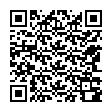 Codice QR per il numero di telefono +12543380642
