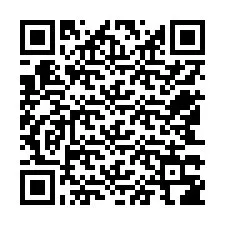 Código QR para número de teléfono +12543386499