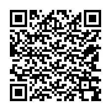 QR Code pour le numéro de téléphone +12543398691