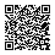 Código QR para número de teléfono +12543399087