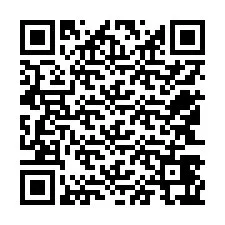 QR Code pour le numéro de téléphone +12543467879