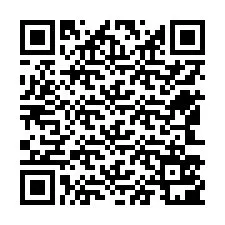 Código QR para número de telefone +12543501642