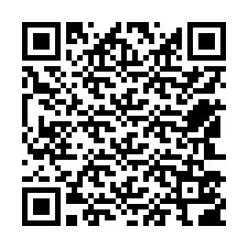 Kode QR untuk nomor Telepon +12543506257