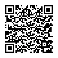 QR Code pour le numéro de téléphone +12543522445