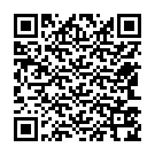 QR-code voor telefoonnummer +12543524116