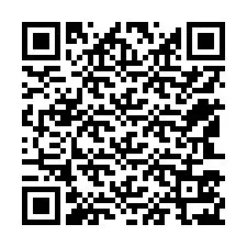 Código QR para número de teléfono +12543527051