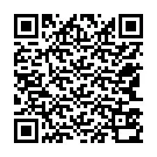 QR код за телефонен номер +12543530034