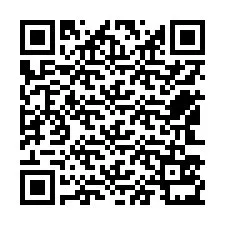 Kode QR untuk nomor Telepon +12543531257