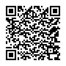 QR код за телефонен номер +12543538651