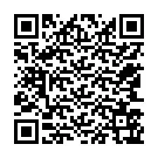 QR-code voor telefoonnummer +12543567589