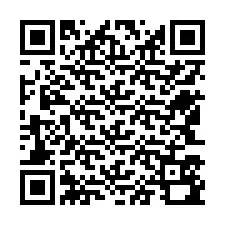 QR-code voor telefoonnummer +12543590062