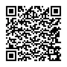 QR-Code für Telefonnummer +12543591456