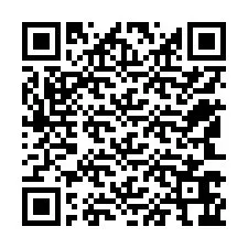 QR-code voor telefoonnummer +12543666111