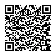 QR Code pour le numéro de téléphone +12543681238