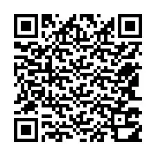 QR-code voor telefoonnummer +12543710176