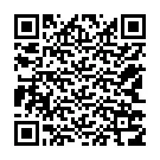 QR Code สำหรับหมายเลขโทรศัพท์ +12543716631