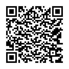 Codice QR per il numero di telefono +12543716633