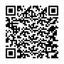 QR код за телефонен номер +12543716772