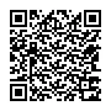 Codice QR per il numero di telefono +12543722846