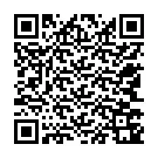 Kode QR untuk nomor Telepon +12543741338