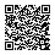 Código QR para número de teléfono +12543742681