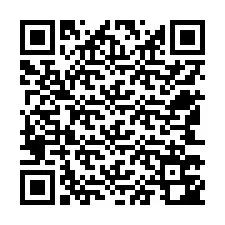 Código QR para número de telefone +12543742684