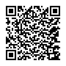 Código QR para número de teléfono +12543743179