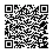 QR-Code für Telefonnummer +12543743183