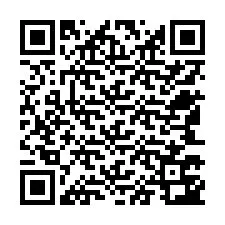 Codice QR per il numero di telefono +12543743184