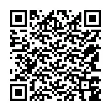 Kode QR untuk nomor Telepon +12543746061